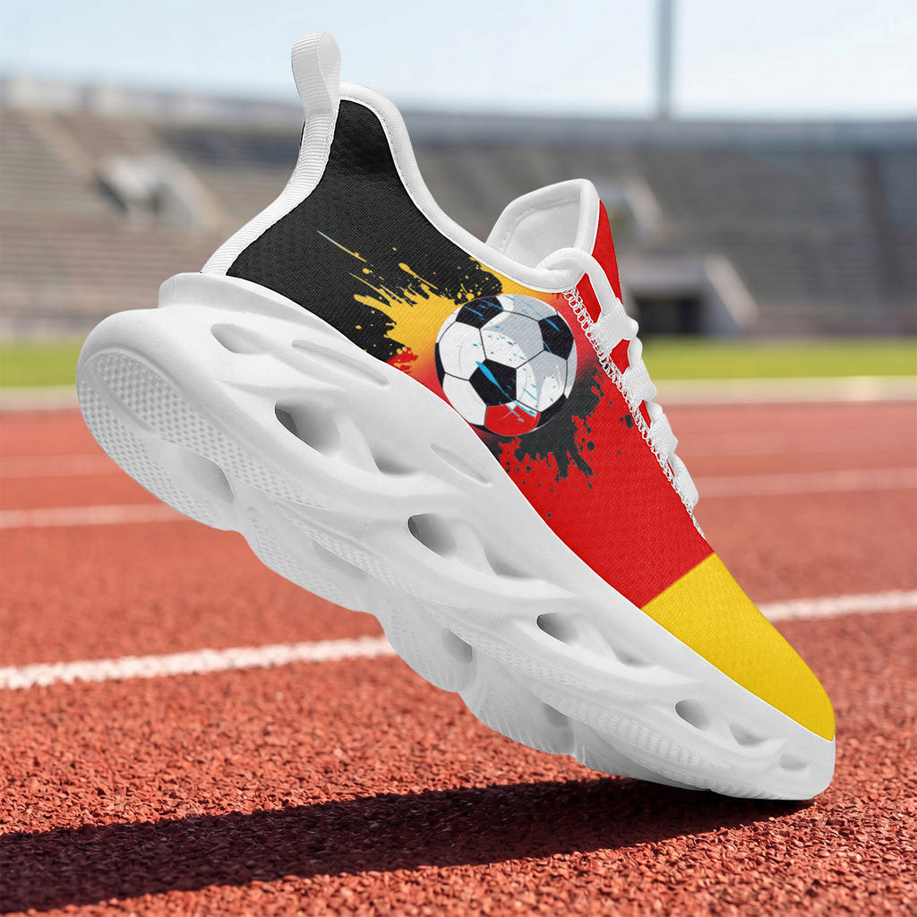 Custom 2026 World Cup Germany Sneakers DIY Country Flag Running Shoes Lightweight Sport Shoes Gift for Football Fans Personalized Team Name and Logo FN003-F023101-4
