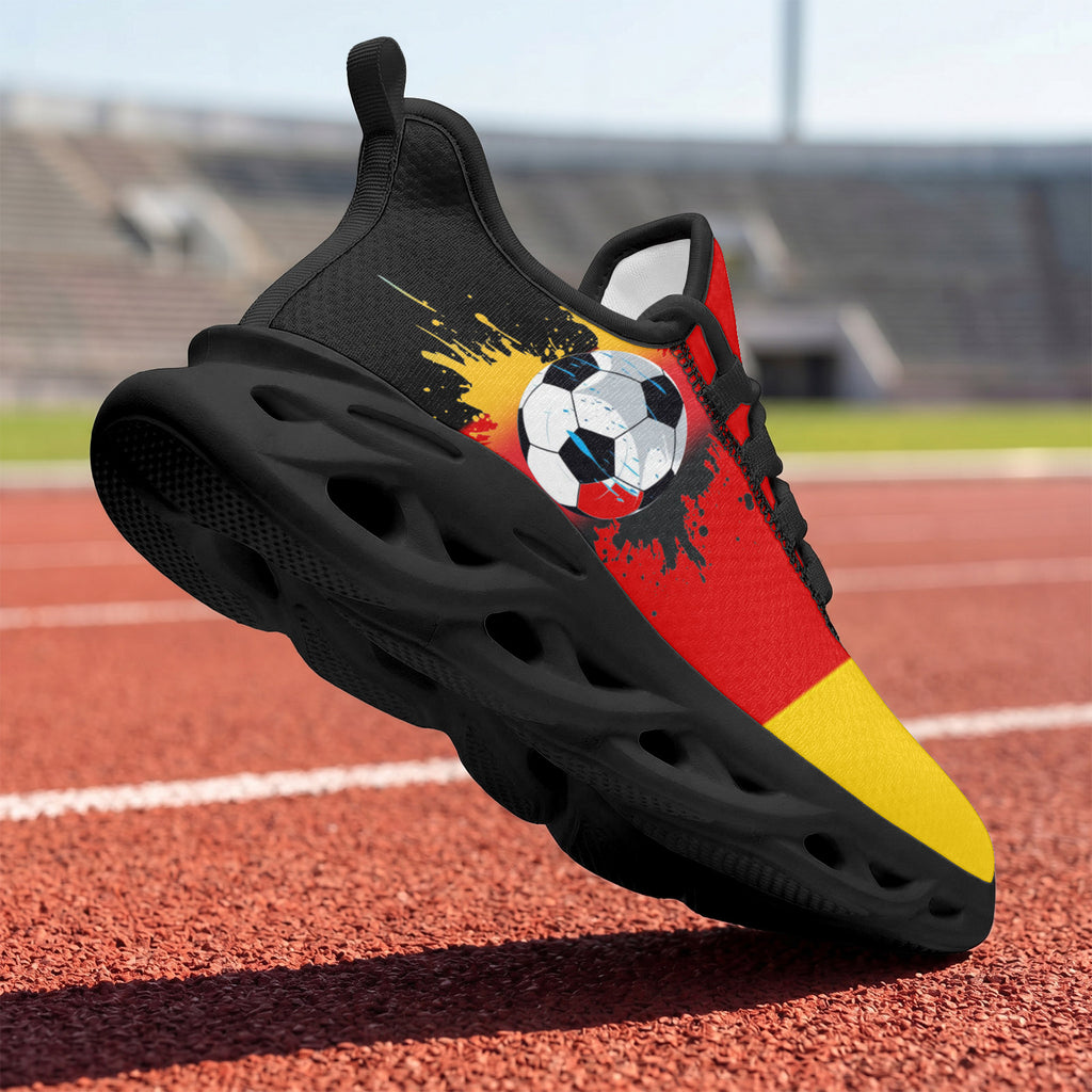 Custom 2026 World Cup Germany Sneakers DIY Country Flag Running Shoes Lightweight Sport Shoes Gift for Football Fans Personalized Team Name and Logo FN003-F023101-4