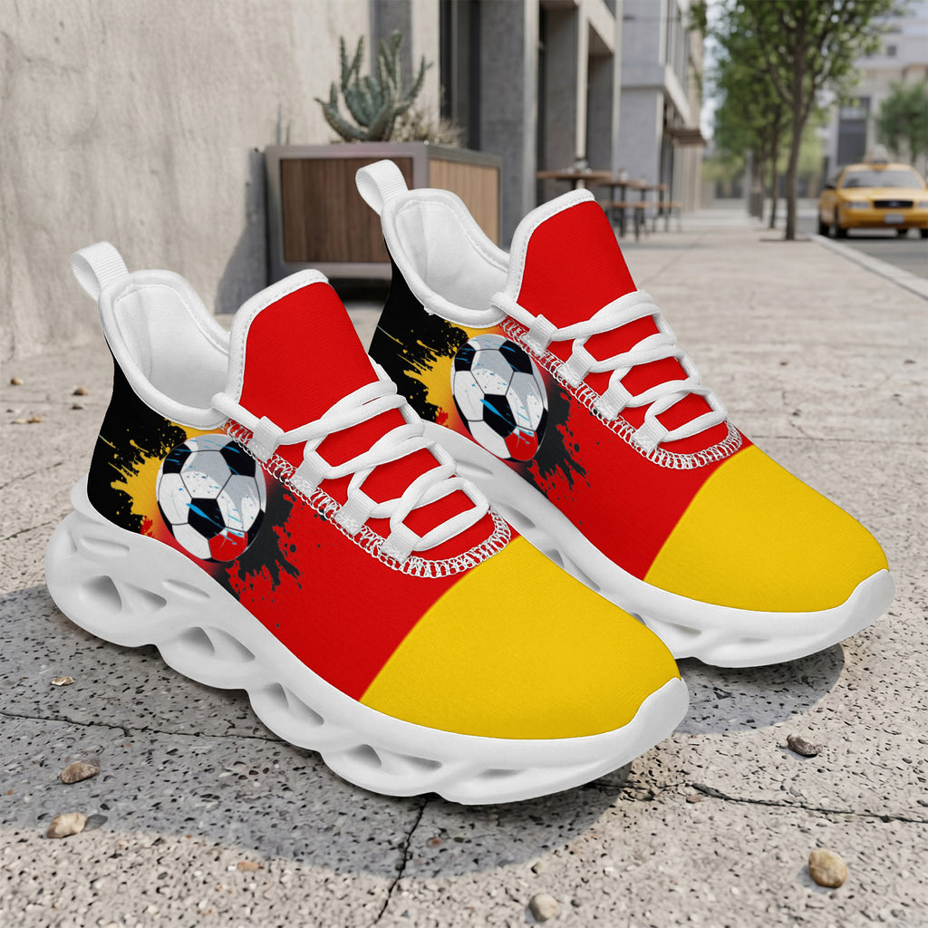 Custom 2026 World Cup Germany Sneakers DIY Country Flag Running Shoes Lightweight Sport Shoes Gift for Football Fans Personalized Team Name and Logo FN003-F023101-4