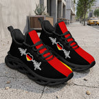 Custom 2026 World Cup Germany Sneakers DIY Country Flag Running Shoes Lightweight Sport Shoes Gift for Football Fans Personalized Team Name and Logo FN003-F023101-5