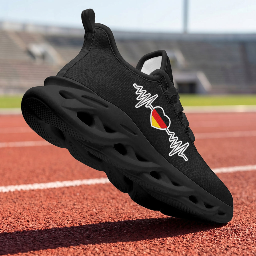 Custom 2026 World Cup Germany Sneakers DIY Country Flag Running Shoes Lightweight Sport Shoes Gift for Football Fans Personalized Team Name and Logo FN003-F023101-5