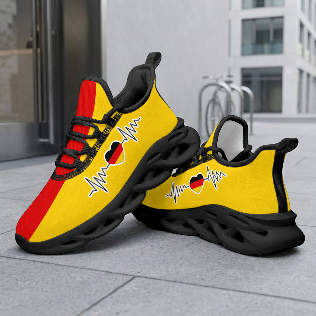 Custom 2026 World Cup Germany Sneakers DIY Country Flag Running Shoes Lightweight Sport Shoes Gift for Football Fans Personalized Team Name and Logo FN003-F023101-5