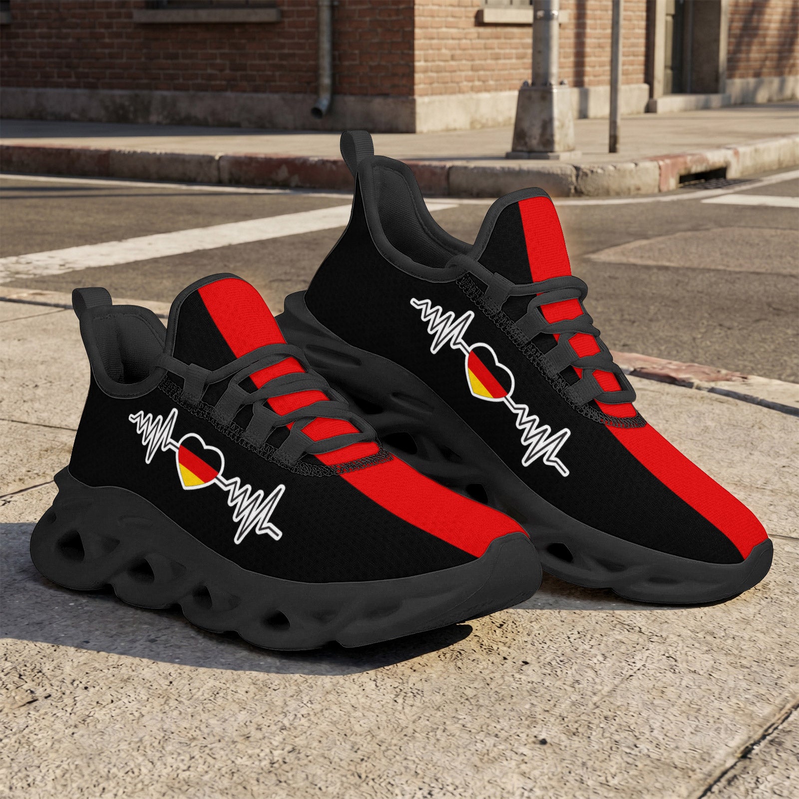 Custom Germany 2026 World Cup High Quality Soccer Stadium Version Jersey Sneakers Sports Shoes and Hat Combo Offer Personalized Team Name and Logo ZH-F028100-5