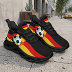 Custom 2026 World Cup Germany Sneakers DIY Country Flag Running Shoes Lightweight Sport Shoes Gift for Football Fans Personalized Team Name and Logo FN003-F023101-6