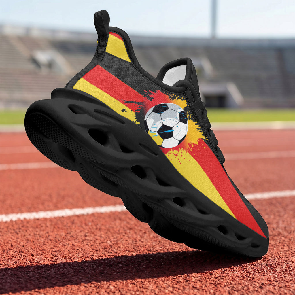 Custom 2026 World Cup Germany Sneakers DIY Country Flag Running Shoes Lightweight Sport Shoes Gift for Football Fans Personalized Team Name and Logo FN003-F023101-6