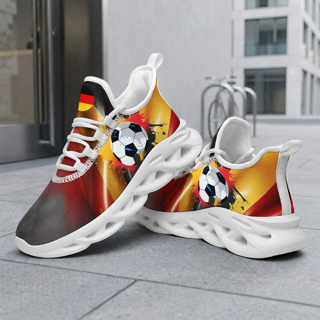 Custom 2026 World Cup Germany Sneakers DIY Country Flag Running Shoes Lightweight Sport Shoes Gift for Football Fans Personalized Team Name and Logo FN003-F023101-7