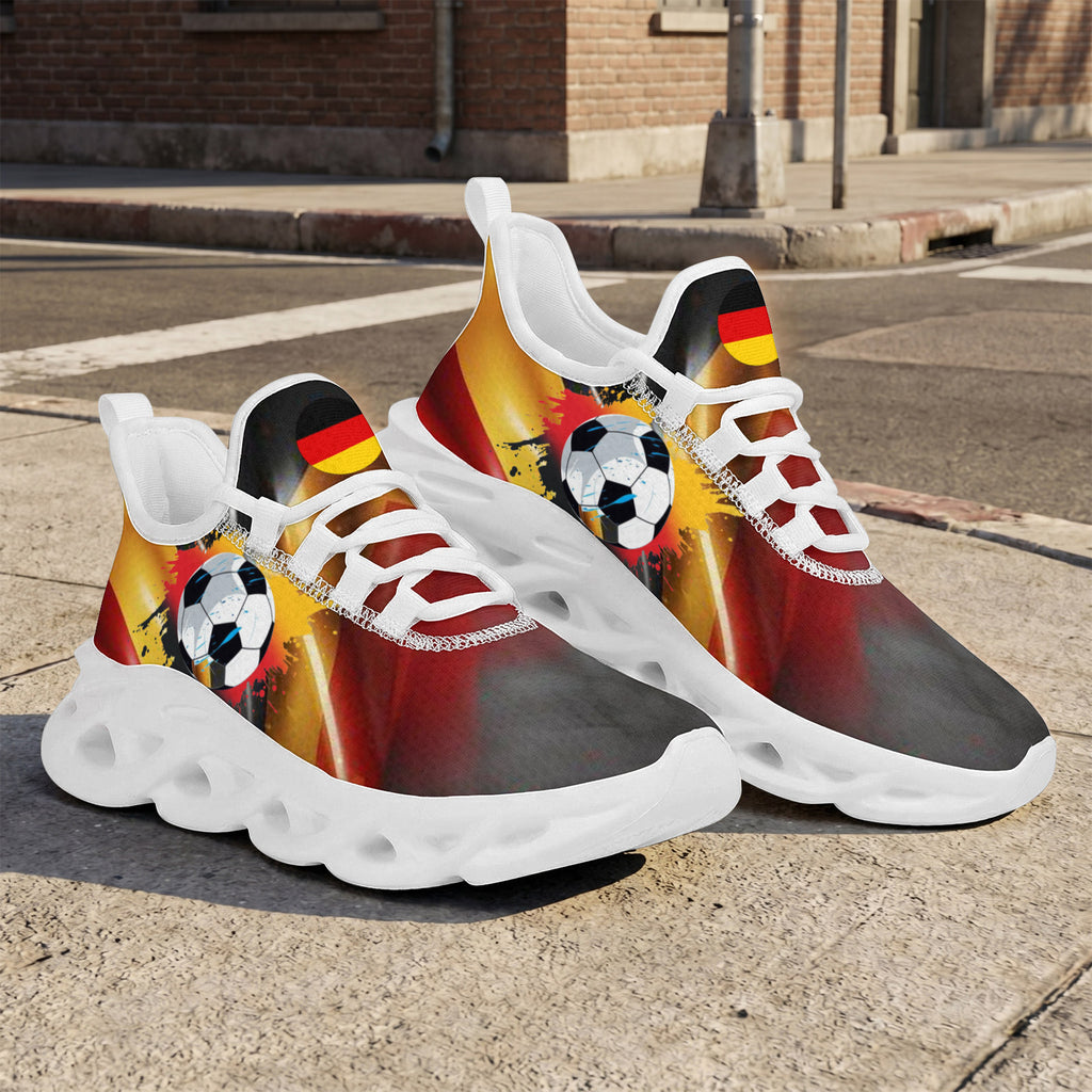 Custom 2026 World Cup Germany Sneakers DIY Country Flag Running Shoes Lightweight Sport Shoes Gift for Football Fans Personalized Team Name and Logo FN003-F023101-7