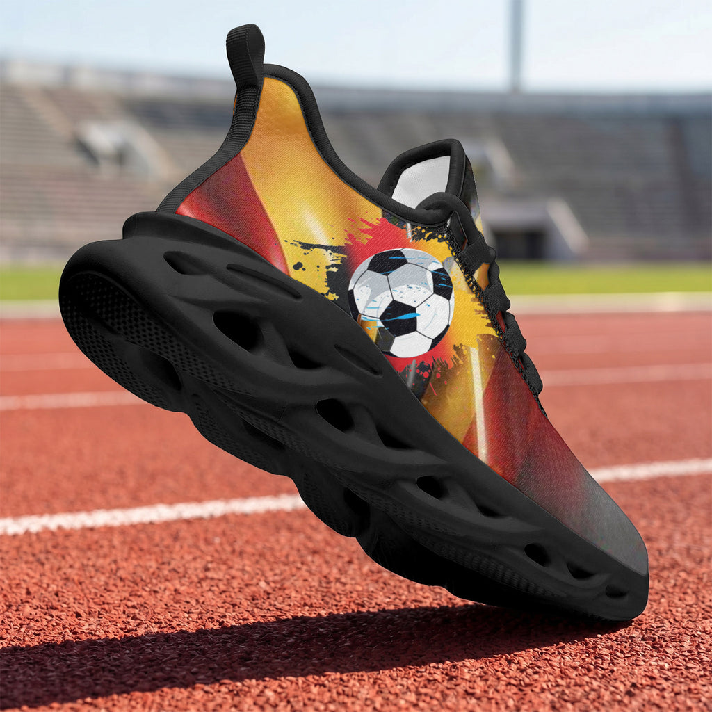 Custom 2026 World Cup Germany Sneakers DIY Country Flag Running Shoes Lightweight Sport Shoes Gift for Football Fans Personalized Team Name and Logo FN003-F023101-7