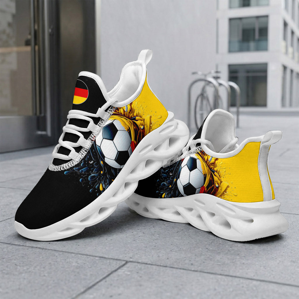 Custom 2026 World Cup Germany Sneakers DIY Country Flag Running Shoes Lightweight Sport Shoes Gift for Football Fans Personalized Team Name and Logo FN003-F023101-8