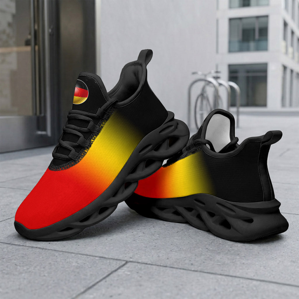 Custom 2026 World Cup Germany Sneakers DIY Country Flag Running Shoes Lightweight Sport Shoes Gift for Football Fans Personalized Team Name and Logo FN003-F023101-9