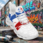 Custom 2026 World Cup France Sneakers DIY Country Flag Running Shoes Lightweight Sport Shoes Gift for Football Fans Personalized Team Name and Logo FN003-F023103-10