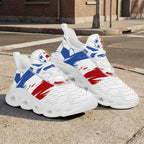 Custom 2026 World Cup France Sneakers DIY Country Flag Running Shoes Lightweight Sport Shoes Gift for Football Fans Personalized Team Name and Logo FN003-F023103-10
