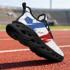 Custom 2026 World Cup France Sneakers DIY Country Flag Running Shoes Lightweight Sport Shoes Gift for Football Fans Personalized Team Name and Logo FN003-F023103-10