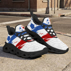 Custom 2026 World Cup France Sneakers DIY Country Flag Running Shoes Lightweight Sport Shoes Gift for Football Fans Personalized Team Name and Logo FN003-F023103-10