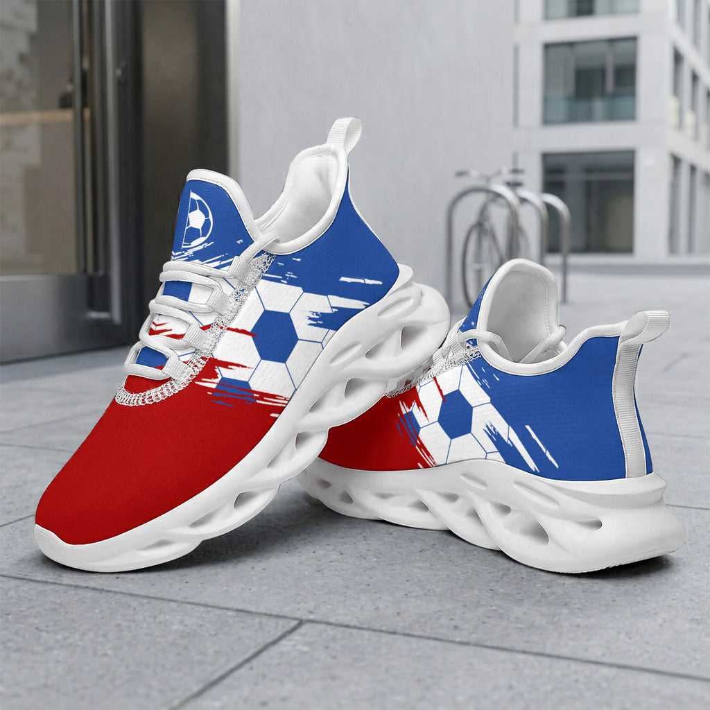 Custom 2026 World Cup France Sneakers DIY Country Flag Running Shoes Lightweight Sport Shoes Gift for Football Fans Personalized Team Name and Logo FN003-F023103-11