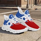 Custom 2026 World Cup France Sneakers DIY Country Flag Running Shoes Lightweight Sport Shoes Gift for Football Fans Personalized Team Name and Logo FN003-F023103-11