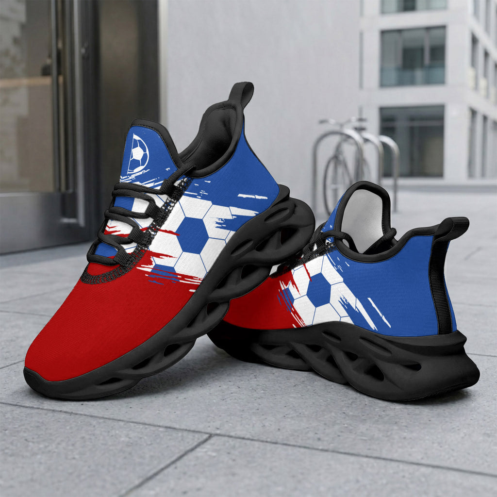 Custom 2026 World Cup France Sneakers DIY Country Flag Running Shoes Lightweight Sport Shoes Gift for Football Fans Personalized Team Name and Logo FN003-F023103-11