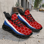 Custom 2026 World Cup France Sneakers DIY Country Flag Running Shoes Lightweight Sport Shoes Gift for Football Fans Personalized Team Name and Logo FN003-F023103-12