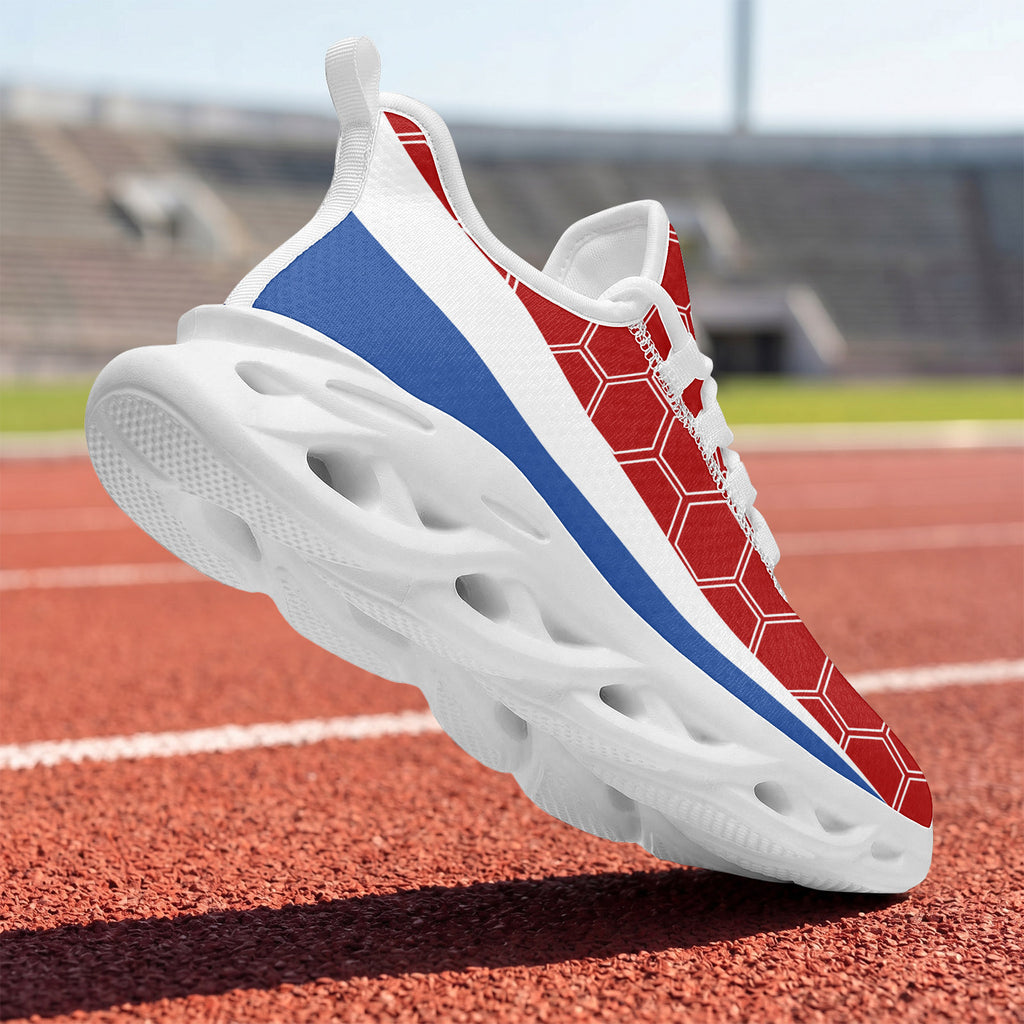 Custom 2026 World Cup France Sneakers DIY Country Flag Running Shoes Lightweight Sport Shoes Gift for Football Fans Personalized Team Name and Logo FN003-F023103-12