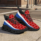 Custom 2026 World Cup France Sneakers DIY Country Flag Running Shoes Lightweight Sport Shoes Gift for Football Fans Personalized Team Name and Logo FN003-F023103-12