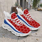 Custom 2026 World Cup France Sneakers DIY Country Flag Running Shoes Lightweight Sport Shoes Gift for Football Fans Personalized Team Name and Logo FN003-F023103-12