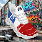 Custom 2026 World Cup France Sneakers DIY Country Flag Running Shoes Lightweight Sport Shoes Gift for Football Fans Personalized Team Name and Logo FN003-F023103-13
