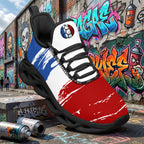Custom 2026 World Cup France Sneakers DIY Country Flag Running Shoes Lightweight Sport Shoes Gift for Football Fans Personalized Team Name and Logo FN003-F023103-13