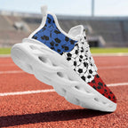 Custom 2026 World Cup France Sneakers DIY Country Flag Running Shoes Lightweight Sport Shoes Gift for Football Fans Personalized Team Name and Logo FN003-F023103-14