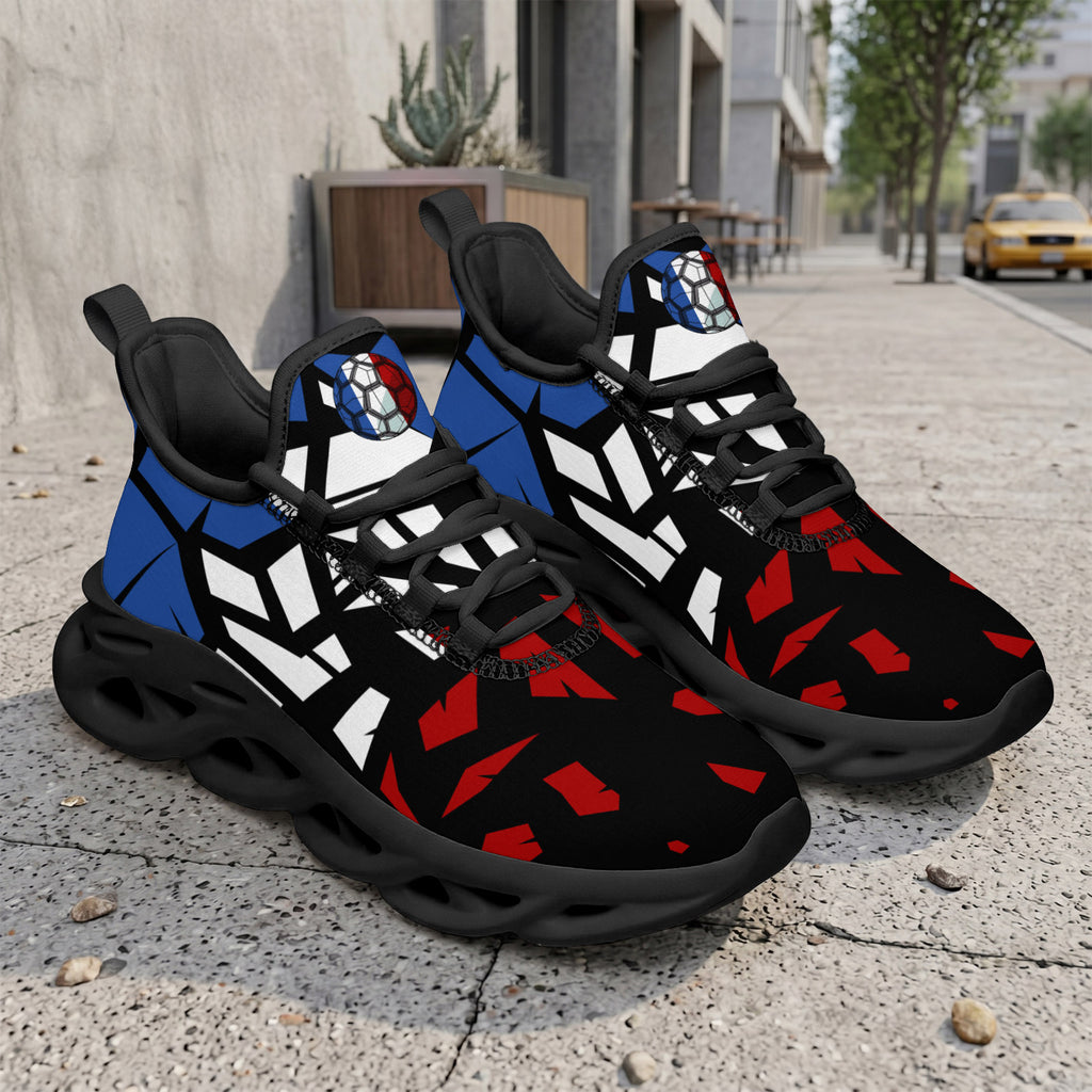 Custom 2026 World Cup France Sneakers DIY Country Flag Running Shoes Lightweight Sport Shoes Gift for Football Fans Personalized Team Name and Logo FN003-F023103-16