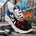 Custom 2026 World Cup France Sneakers DIY Country Flag Running Shoes Lightweight Sport Shoes Gift for Football Fans Personalized Team Name and Logo FN003-F023103-16