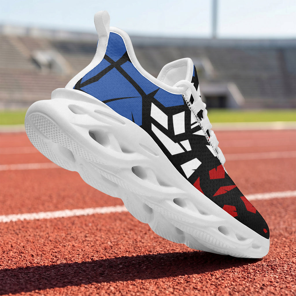 Custom 2026 World Cup France Sneakers DIY Country Flag Running Shoes Lightweight Sport Shoes Gift for Football Fans Personalized Team Name and Logo FN003-F023103-16