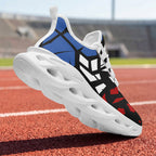 Custom 2026 World Cup France Sneakers DIY Country Flag Running Shoes Lightweight Sport Shoes Gift for Football Fans Personalized Team Name and Logo FN003-F023103-16
