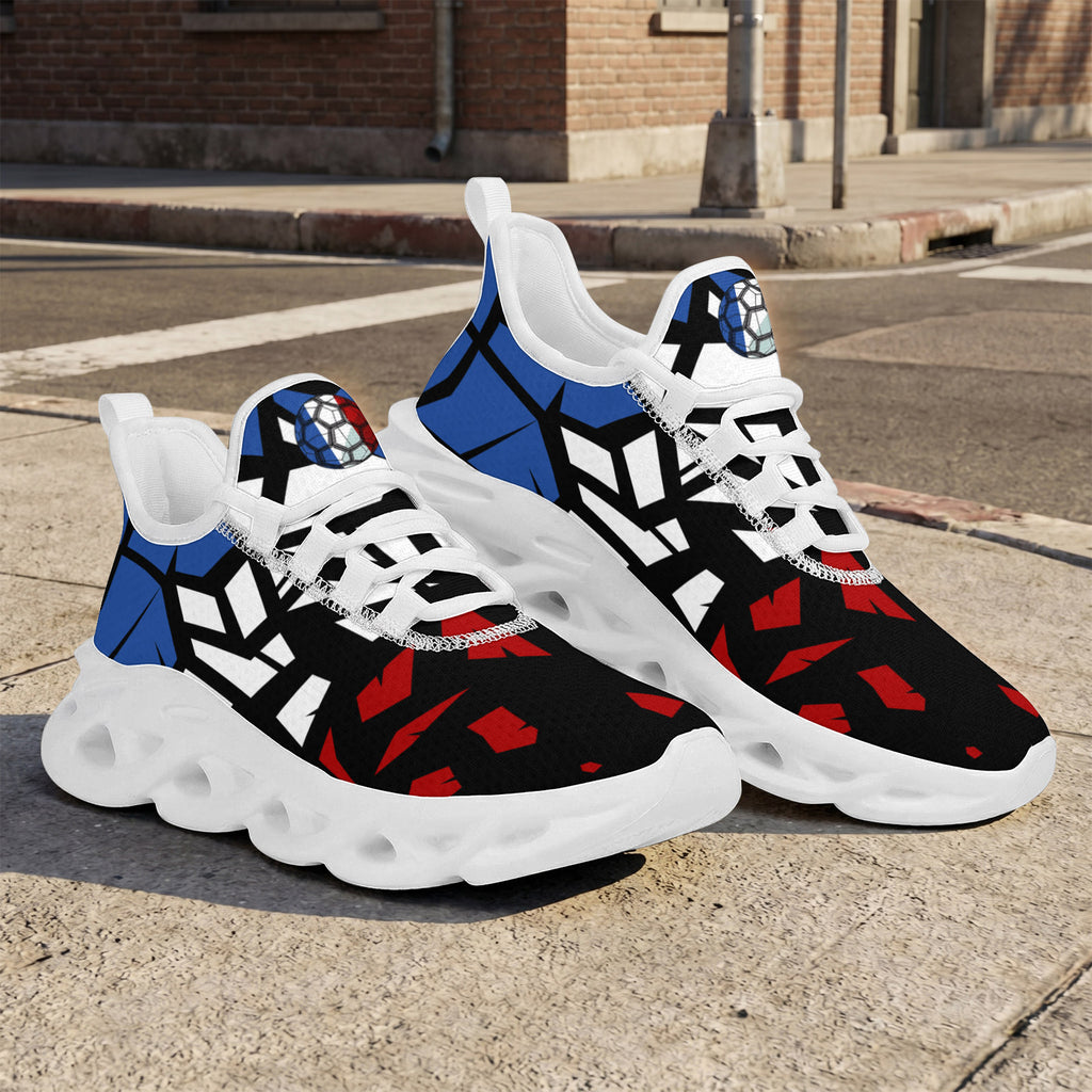Custom 2026 World Cup France Sneakers DIY Country Flag Running Shoes Lightweight Sport Shoes Gift for Football Fans Personalized Team Name and Logo FN003-F023103-16
