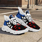 Custom 2026 World Cup France Sneakers DIY Country Flag Running Shoes Lightweight Sport Shoes Gift for Football Fans Personalized Team Name and Logo FN003-F023103-16