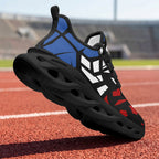 Custom 2026 World Cup France Sneakers DIY Country Flag Running Shoes Lightweight Sport Shoes Gift for Football Fans Personalized Team Name and Logo FN003-F023103-16