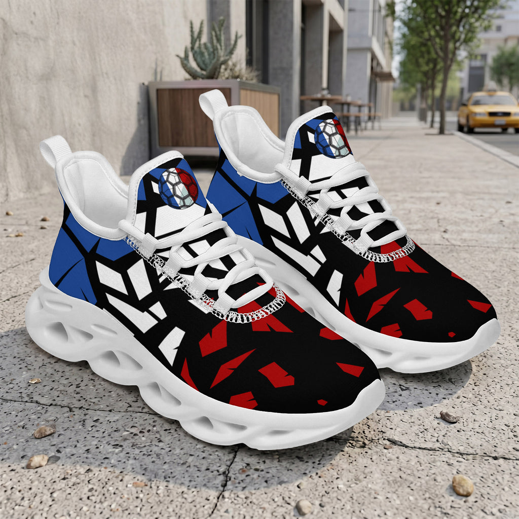 Custom 2026 World Cup France Sneakers DIY Country Flag Running Shoes Lightweight Sport Shoes Gift for Football Fans Personalized Team Name and Logo FN003-F023103-16