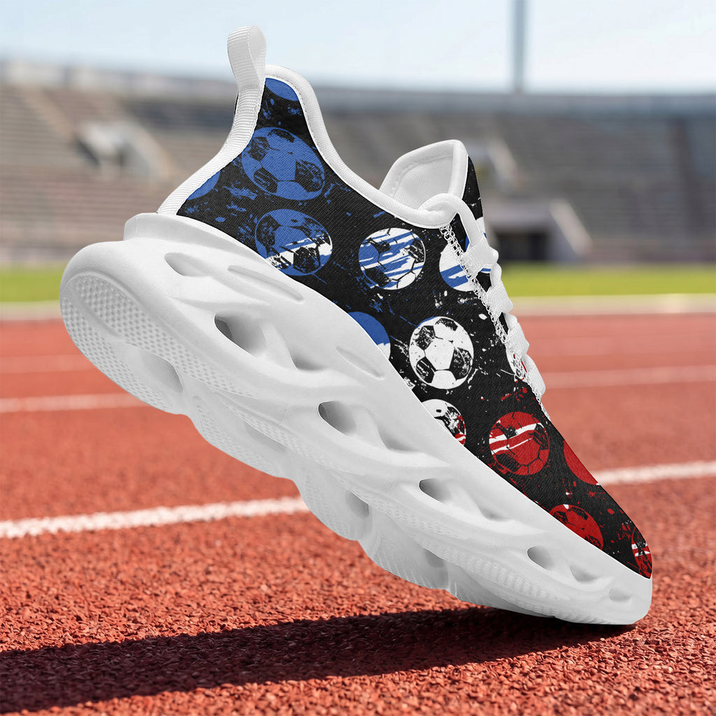 Custom 2026 World Cup France Sneakers DIY Country Flag Running Shoes Lightweight Sport Shoes Gift for Football Fans Personalized Team Name and Logo FN003-F023103-17