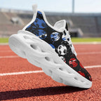 Custom 2026 World Cup France Sneakers DIY Country Flag Running Shoes Lightweight Sport Shoes Gift for Football Fans Personalized Team Name and Logo FN003-F023103-17