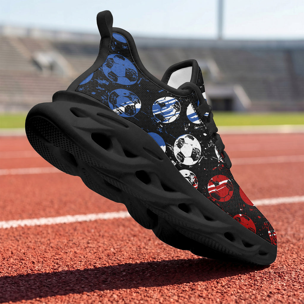 Custom 2026 World Cup France Sneakers DIY Country Flag Running Shoes Lightweight Sport Shoes Gift for Football Fans Personalized Team Name and Logo FN003-F023103-17