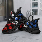 Custom 2026 World Cup France Sneakers DIY Country Flag Running Shoes Lightweight Sport Shoes Gift for Football Fans Personalized Team Name and Logo FN003-F023103-17