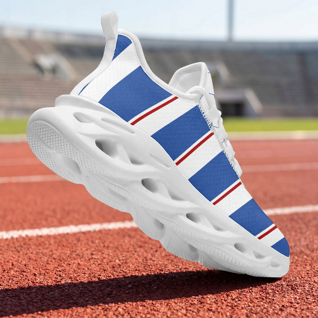 Custom 2026 World Cup France Sneakers DIY Country Flag Running Shoes Lightweight Sport Shoes Gift for Football Fans Personalized Team Name and Logo FN003-F023103-18