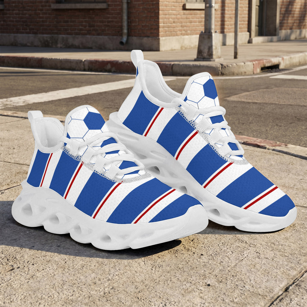 Custom 2026 World Cup France Sneakers DIY Country Flag Running Shoes Lightweight Sport Shoes Gift for Football Fans Personalized Team Name and Logo FN003-F023103-18