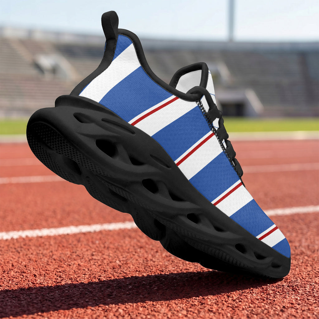 Custom 2026 World Cup France Sneakers DIY Country Flag Running Shoes Lightweight Sport Shoes Gift for Football Fans Personalized Team Name and Logo FN003-F023103-18