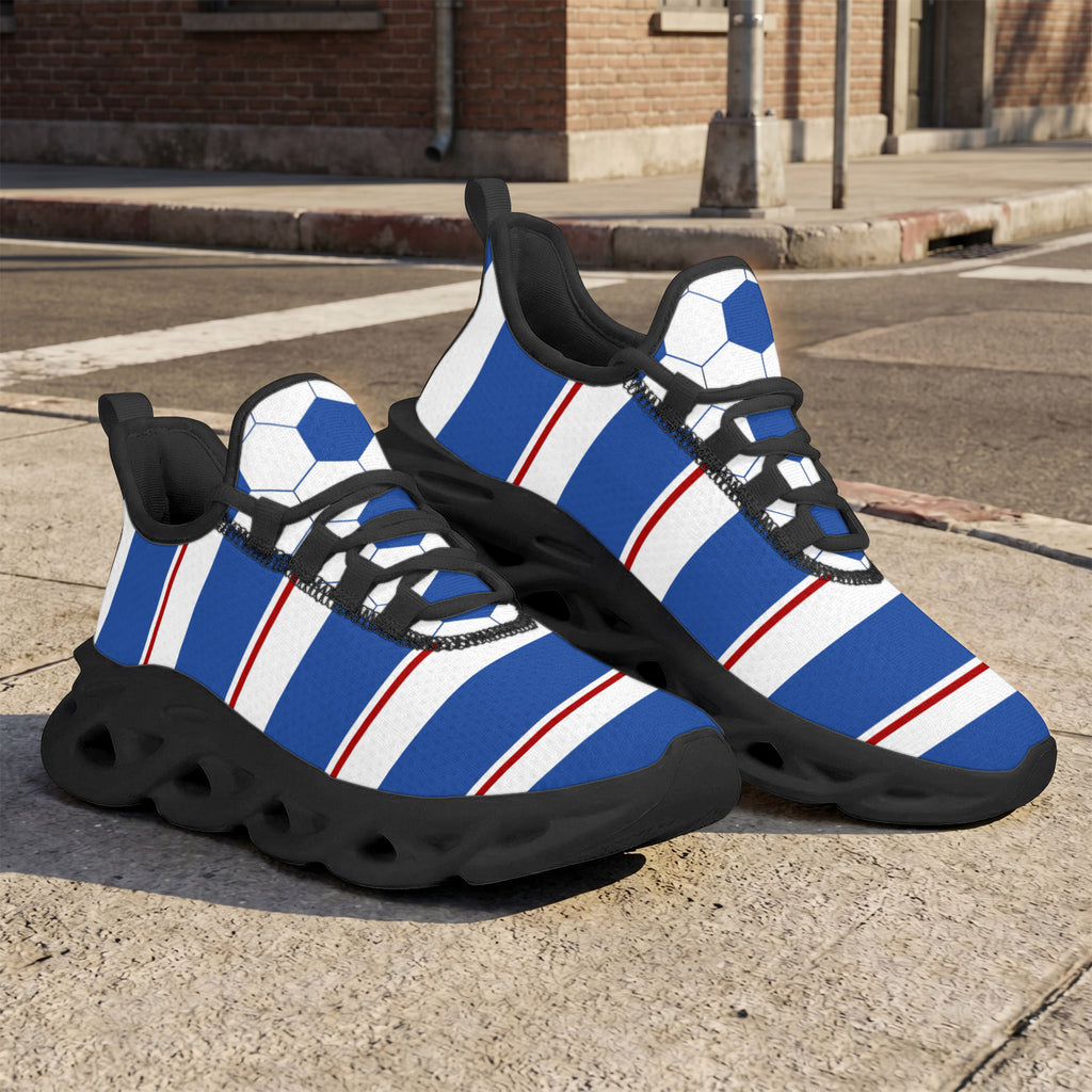 Custom 2026 World Cup France Sneakers DIY Country Flag Running Shoes Lightweight Sport Shoes Gift for Football Fans Personalized Team Name and Logo FN003-F023103-18
