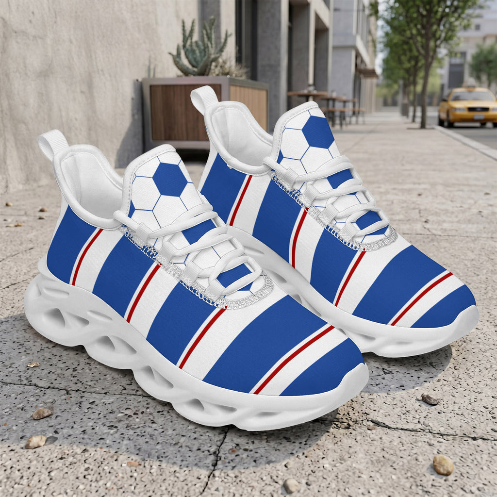 Custom 2026 World Cup France Sneakers DIY Country Flag Running Shoes Lightweight Sport Shoes Gift for Football Fans Personalized Team Name and Logo FN003-F023103-18