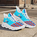 Custom 2026 World Cup France Sneakers DIY Country Flag Running Shoes Lightweight Sport Shoes Gift for Football Fans Personalized Team Name and Logo FN003-F023103-19