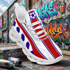 Custom 2026 World Cup France Sneakers DIY Country Flag Running Shoes Lightweight Sport Shoes Gift for Football Fans Personalized Team Name and Logo FN003-F023103-1