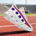 Custom 2026 World Cup France Sneakers DIY Country Flag Running Shoes Lightweight Sport Shoes Gift for Football Fans Personalized Team Name and Logo FN003-F023103-1