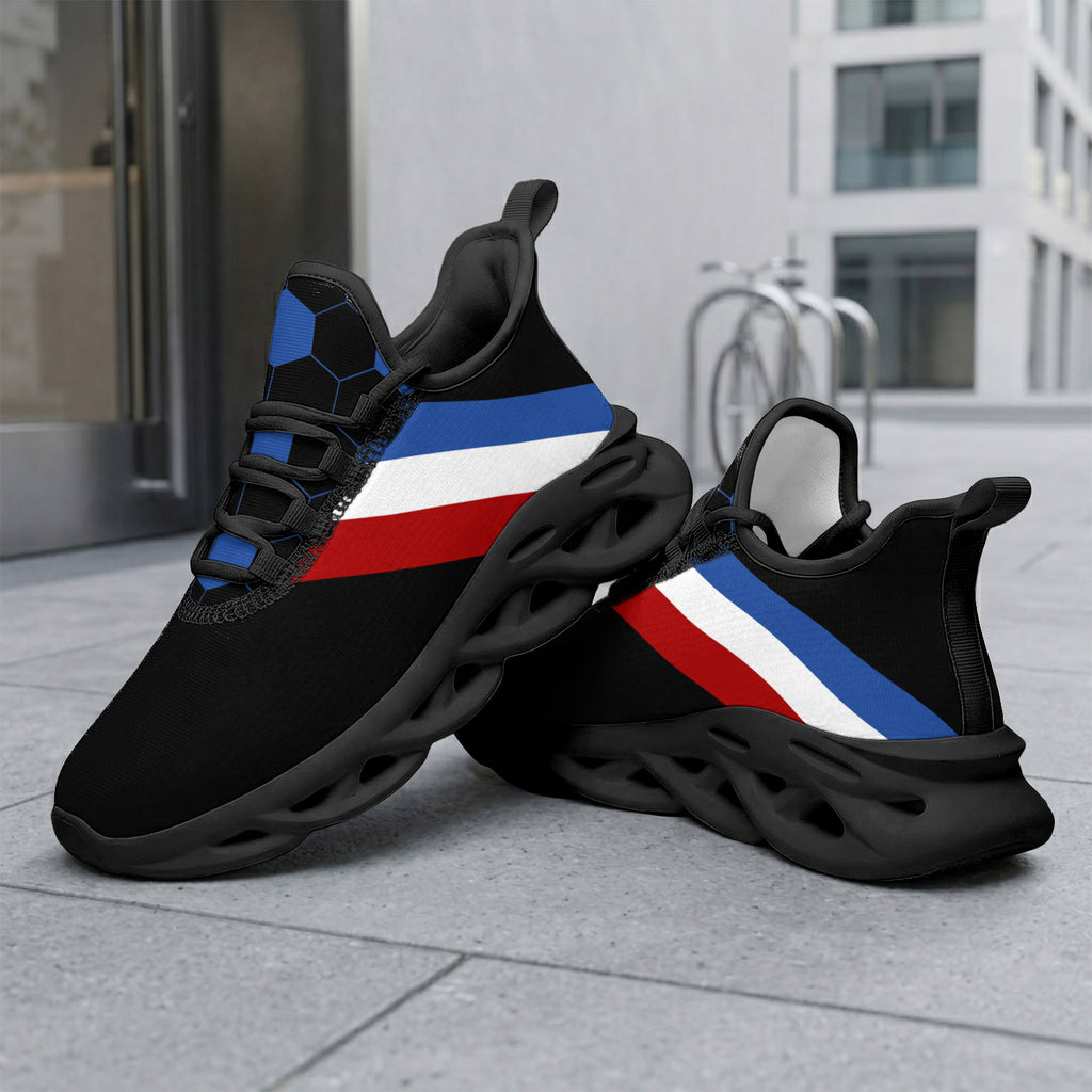 Custom 2026 World Cup France Sneakers DIY Country Flag Running Shoes Lightweight Sport Shoes Gift for Football Fans Personalized Team Name and Logo FN003-F023103-20