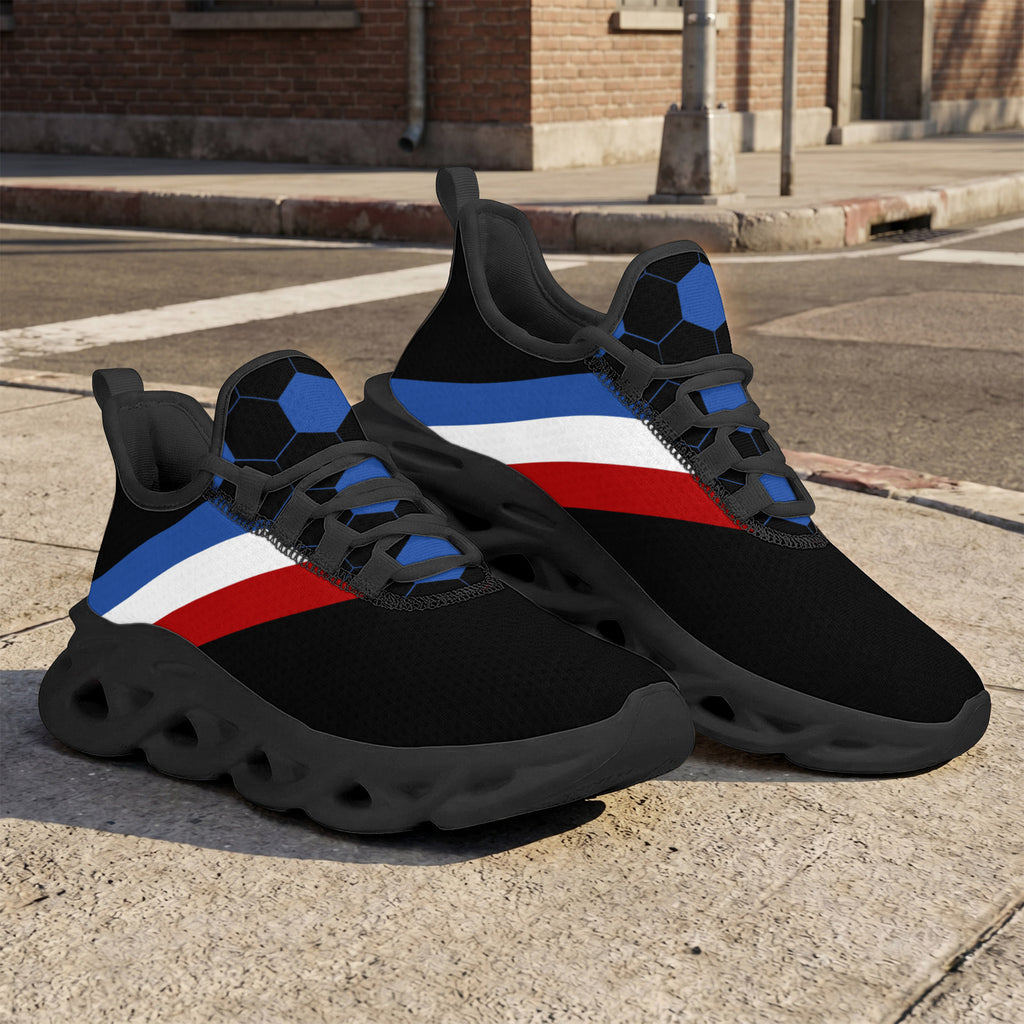 Custom 2026 World Cup France Sneakers DIY Country Flag Running Shoes Lightweight Sport Shoes Gift for Football Fans Personalized Team Name and Logo FN003-F023103-20